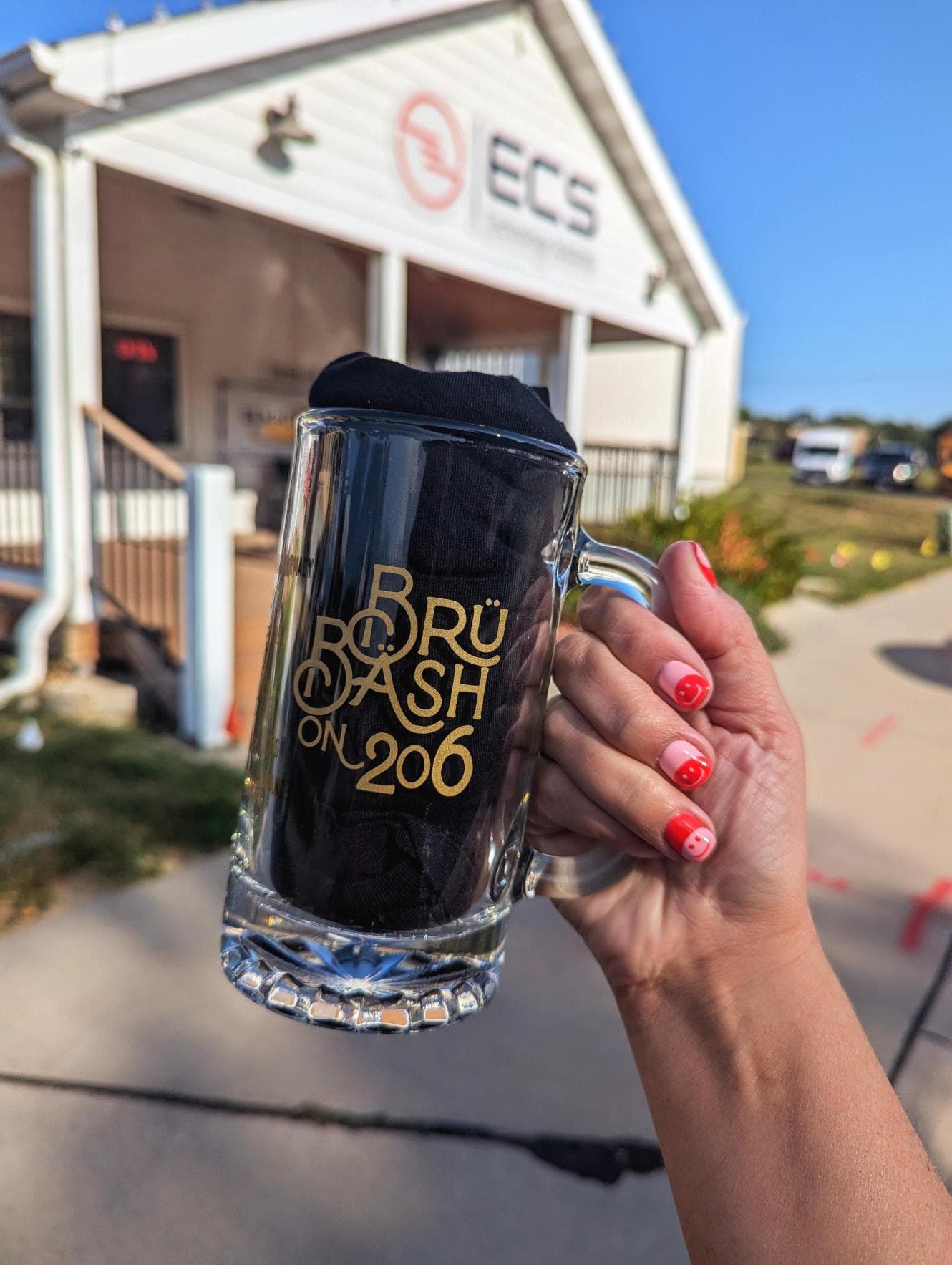 BruBash Beer Mug + 3 Drink Tickets